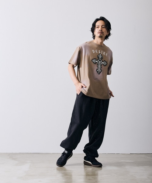 improves（インプローブス）の「ラメ 裏起毛 スウェットパンツ（スウェットパンツ・メンズ・ネイビー/ブラウン/ブラック・LARGE/MEDIUM）」の18枚目の写真