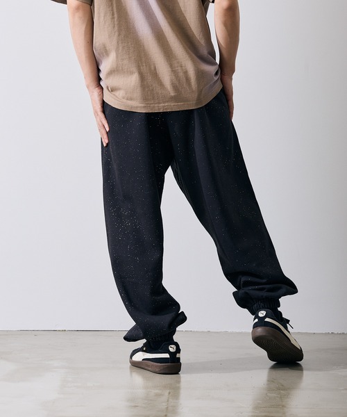 improves（インプローブス）の「ラメ 裏起毛 スウェットパンツ（スウェットパンツ・メンズ・ネイビー/ブラウン/ブラック・LARGE/MEDIUM）」の9枚目の写真