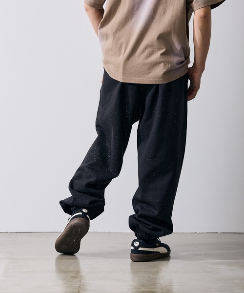 improves（インプローブス）の「ラメ 裏起毛 スウェットパンツ（スウェットパンツ・メンズ・ネイビー/ブラウン/ブラック・LARGE/MEDIUM）」の10枚目の写真