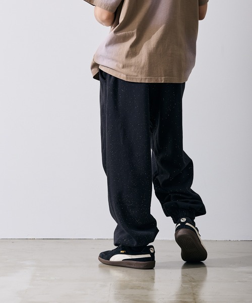 improves（インプローブス）の「ラメ 裏起毛 スウェットパンツ（スウェットパンツ・メンズ・ネイビー/ブラウン/ブラック・LARGE/MEDIUM）」の11枚目の写真