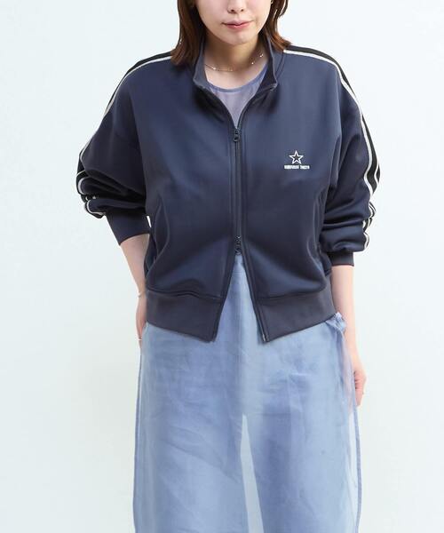 SIDE LINE SHORT TRACK JACKET(WOMEN'S)（ジャージ）｜CONVERSE TOKYO