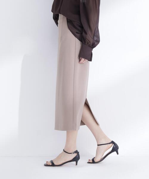 NATURAL BEAUTY BASIC(ナチュラルビューティーベーシック)の「◇ペンシルラインスカート(スカート・レディース・ブラウン/ブラック/オフホワイト・FREE)」の15枚目の写真