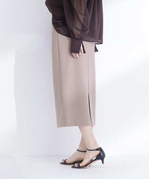 NATURAL BEAUTY BASIC(ナチュラルビューティーベーシック)の「◇ペンシルラインスカート(スカート・レディース・ブラウン/ブラック/オフホワイト・FREE)」の17枚目の写真
