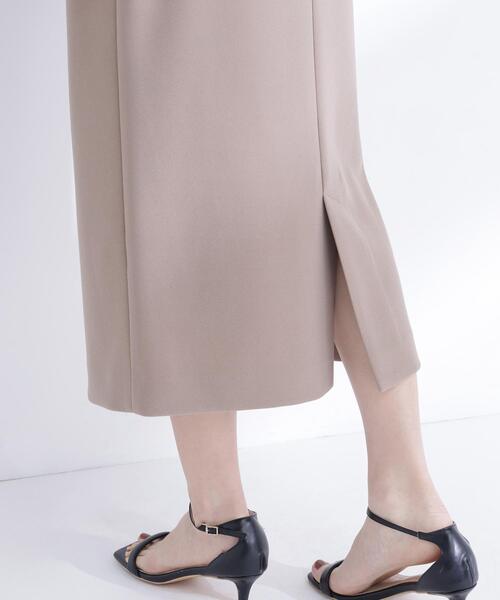 NATURAL BEAUTY BASIC（ナチュラルビューティーベーシック）の「◇ペンシルラインスカート（スカート・レディース・ブラウン/ブラック/オフホワイト・FREE）」の5枚目の写真