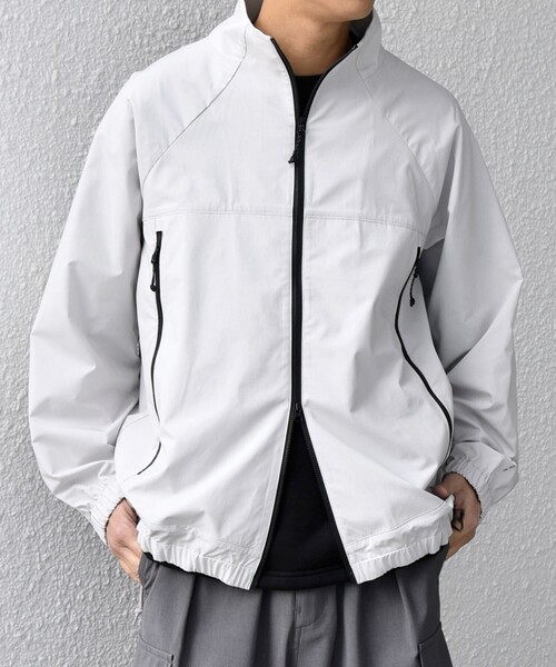 SHIPS any:〈撥水加工〉タスラン SOLOTEX(R) トラック ジップ ブルゾン