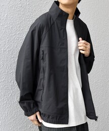 SHIPS（シップス）の「SHIPS any:〈撥水加工〉タスラン SOLOTEX(R) トラック ジップ ブルゾン(セットアップ対応)◇（ブルゾン）」