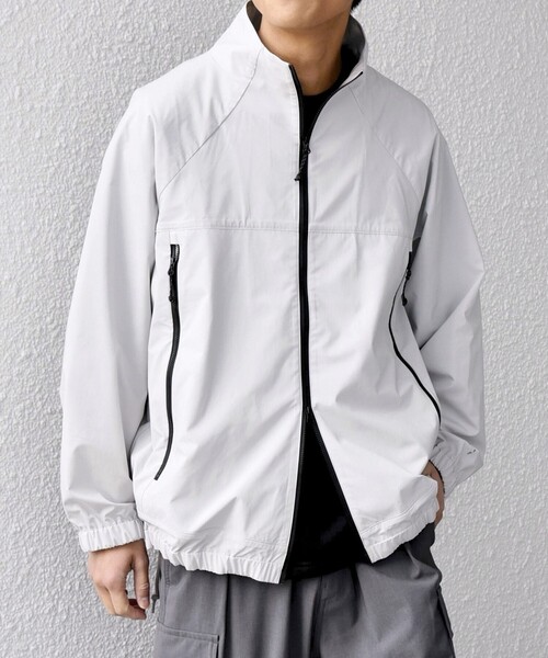 SHIPS any:〈撥水加工〉タスラン SOLOTEX(R) トラック ジップ ブルゾン