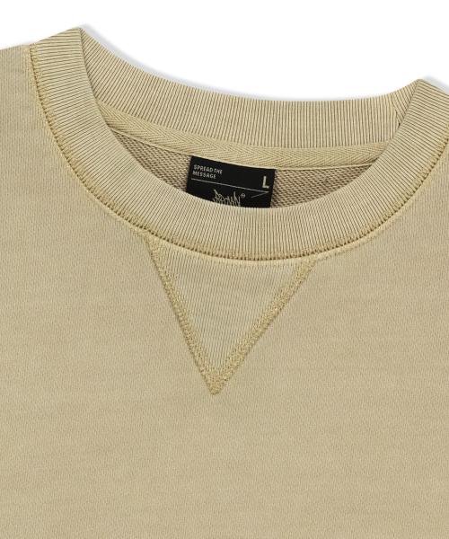 BROWNBREATH（ブラウンブレス）の「2006 PIGMENT CREWNECK - BEIGE（スウェット・レディース・その他・LARGE/X-LARGE/SMALL/MEDIUM）」の8枚目の写真