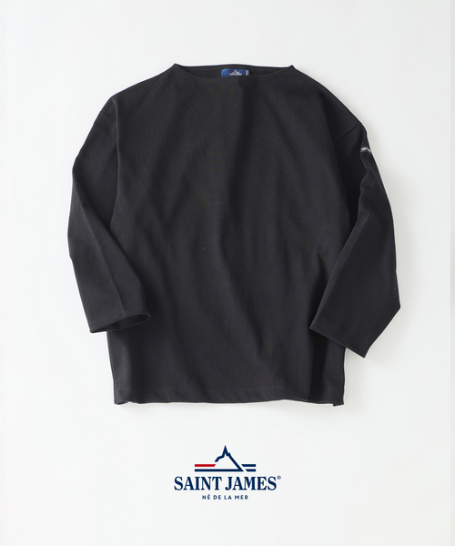 SAINT JAMES(セントジェームス) OUESSANT ルーズ (SOLID)（Tシャツ