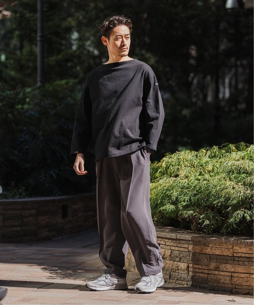 SAINT JAMES(セントジェームス) OUESSANT ルーズ (SOLID)（Tシャツ