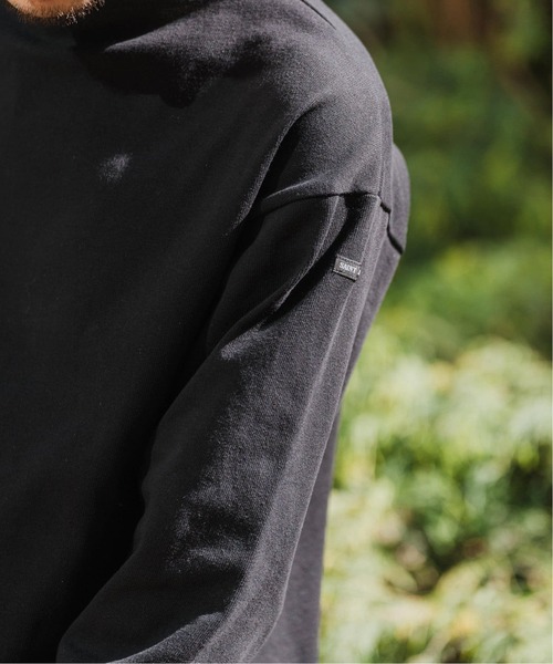 SAINT JAMES(セントジェームス)の「SAINT JAMES(セントジェームス) OUESSANT ルーズ (SOLID)(Tシャツ/カットソー・メンズ・ホワイト/ブラック・6/5/4)」の9枚目の写真