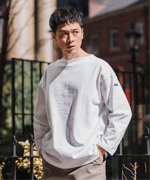 SAINT JAMES(セントジェームス) OUESSANT ルーズ (SOLID)（Tシャツ