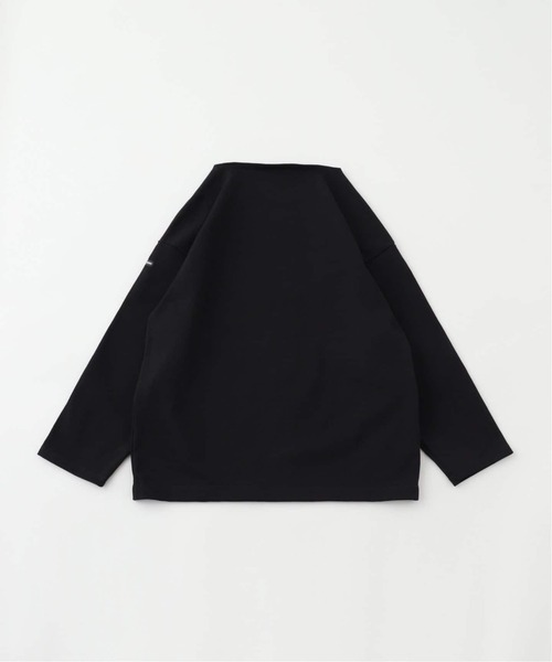 SAINT JAMES(セントジェームス)の「SAINT JAMES(セントジェームス) OUESSANT ルーズ (SOLID)(Tシャツ/カットソー・メンズ・ホワイト/ブラック・6/5/4)」の20枚目の写真