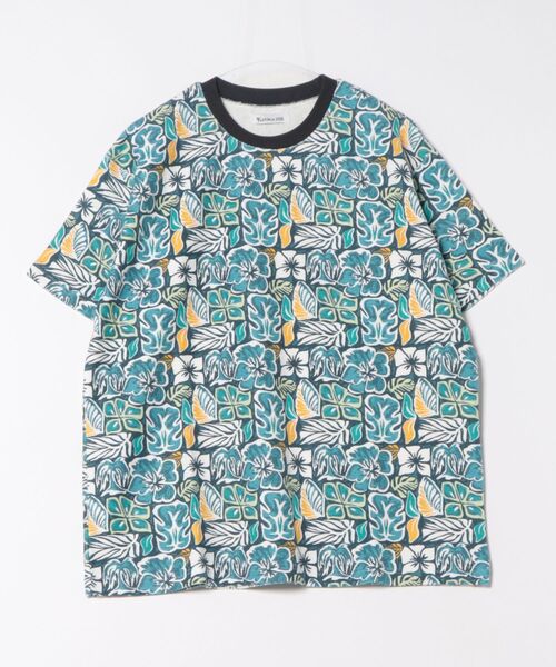 Kahiko(カヒコ)の「【Kahiko】ロアアメンズTシャツ(Tシャツ/カットソー・メンズ・ブルー系その他/ブラック×ホワイト/ブルー/ベージュ・FREE)」の7枚目の写真