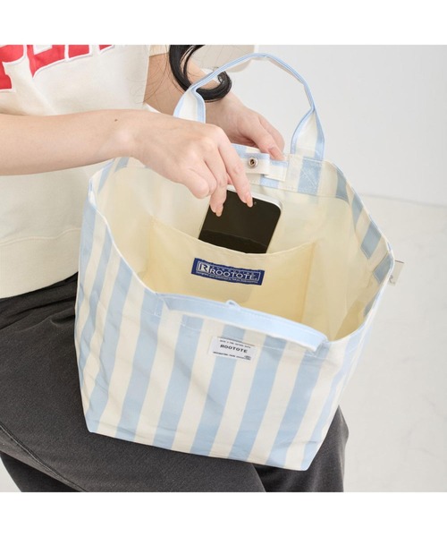 ROOTOTE(ルートート)の「ルートート / 舟型ラミネートミニトート EU.デリ.ラミネート-W(トートバッグ・レディース・その他4/その他3/その他2/その他1・FREE)」の17枚目の写真
