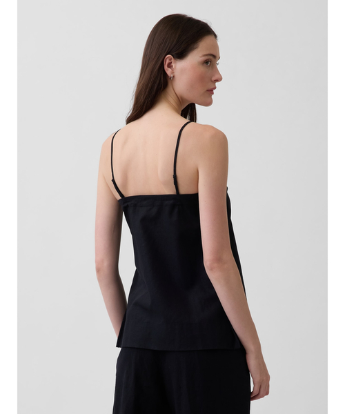 GAP（ギャップ）の「リネンブレンド キャミソール（キャミソール・レディース・ブラウン/ブラック・XXS/L/M/S/XS）」の5枚目の写真