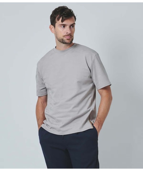 junhashimoto（ジュンハシモト）の「JERSEY CREW -EMBOSS CAMO-（Tシャツ/カットソー・メンズ・ネイビー/ブラック・2/4/3）」の11枚目の写真