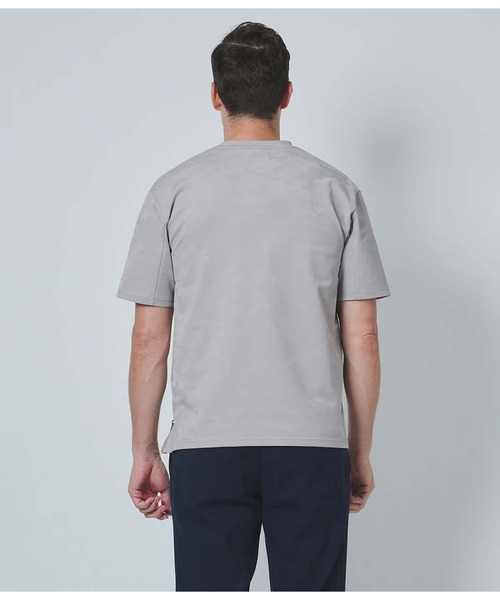 junhashimoto（ジュンハシモト）の「JERSEY CREW -EMBOSS CAMO-（Tシャツ/カットソー・メンズ・ネイビー/ブラック・2/4/3）」の13枚目の写真