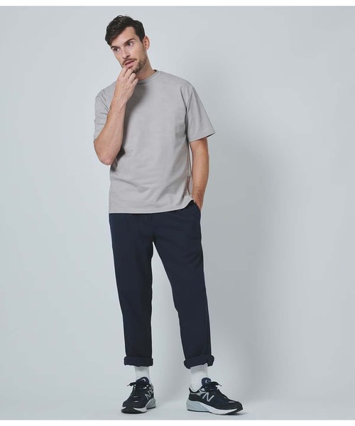 junhashimoto（ジュンハシモト）の「JERSEY CREW -EMBOSS CAMO-（Tシャツ/カットソー・メンズ・ネイビー/ブラック・2/4/3）」の15枚目の写真