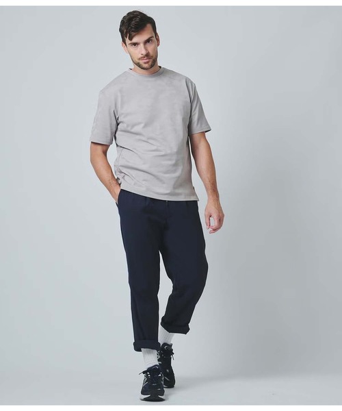 junhashimoto（ジュンハシモト）の「JERSEY CREW -EMBOSS CAMO-（Tシャツ/カットソー・メンズ・ネイビー/ブラック・2/4/3）」の16枚目の写真