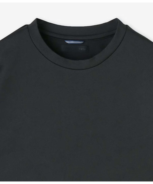 junhashimoto（ジュンハシモト）の「JERSEY CREW -EMBOSS CAMO-（Tシャツ/カットソー・メンズ・ネイビー/ブラック・2/4/3）」の3枚目の写真