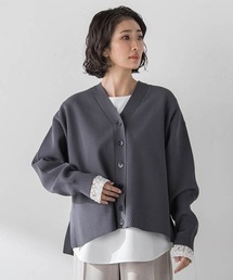 【WEB限定カラーあり】スポンディッシュニットカーディガン