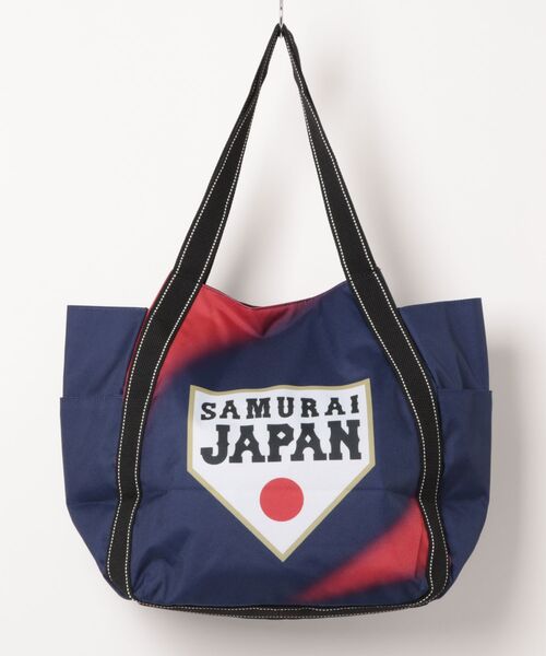 baron（バロン）の「侍ジャパン　バルーントート（トートバッグ・レディース・ホワイト/ネイビー・FREE）」の5枚目の写真