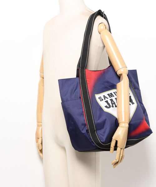 baron（バロン）の「侍ジャパン　バルーントート（トートバッグ・レディース・ホワイト/ネイビー・FREE）」の8枚目の写真