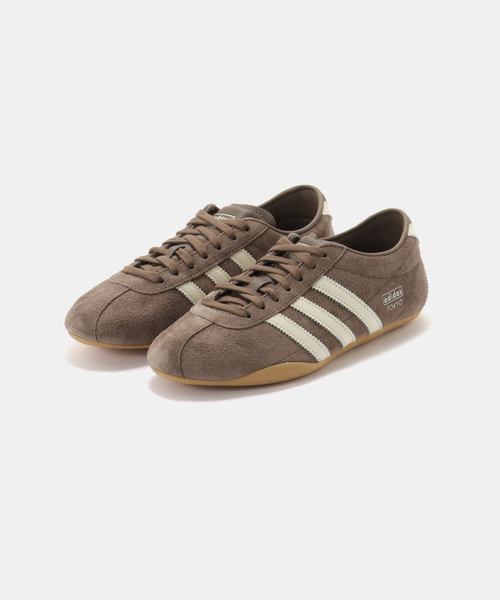 adidas(アディダス)の「adidas/アディダス SAMBA TOKYO W(その他シューズ・レディース・アイボリー/ブラック/ブラウン・23cm/24cm/23.5cm/25cm/24.5cm)」の3枚目の写真