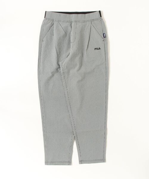 FILA(フィラ)の「FILA UVシアーサッカーテーパードパンツ(その他パンツ・レディース・ロイヤルブルー/グレイッシュベージュ/ブラック/ライトカーキ/チェック・3L/LL/LARGE/MEDIUM/SMALL)」の5枚目の写真