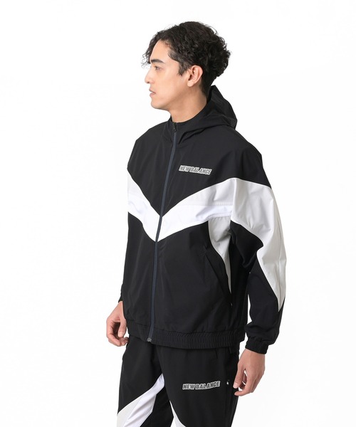 NEW BALANCE(ニューバランス)の「ウーブンジャケット(ナイロンジャケット・メンズ・ダークネイビー/グレー/ブラック・SMALL/MEDIUM/LARGE/X-LARGE/XX-LARGE)」の16枚目の写真