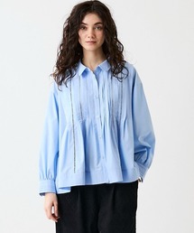 leswel | 【M/L】【イージーケア】ピンタックハシゴレースブラウス(シャツ/ブラウス)