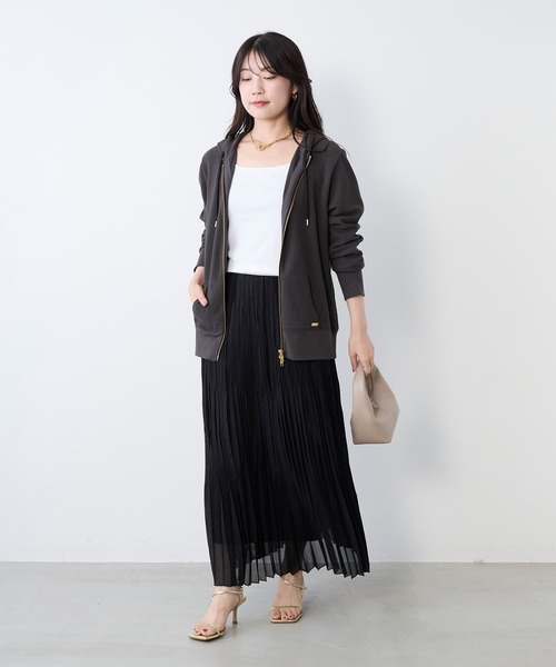 MICA&DEAL（マイカ＆ディール）の「サーフパーカー〈2サイズ展開〉（パーカー・レディース・チャコールグレー/ホワイト/オートミール・36/38）」の10枚目の写真