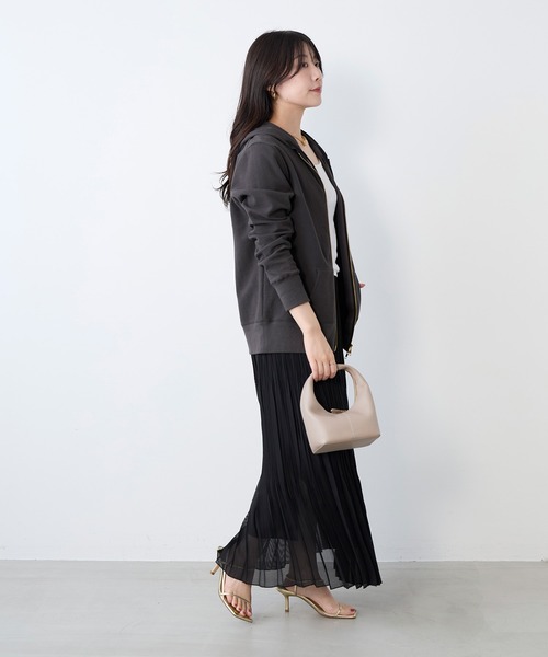MICA&DEAL（マイカ＆ディール）の「サーフパーカー〈2サイズ展開〉（パーカー・レディース・チャコールグレー/ホワイト/オートミール・36/38）」の11枚目の写真