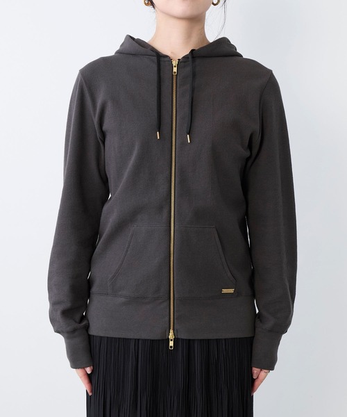 MICA&DEAL（マイカ＆ディール）の「サーフパーカー〈2サイズ展開〉（パーカー・レディース・チャコールグレー/ホワイト/オートミール・36/38）」の12枚目の写真