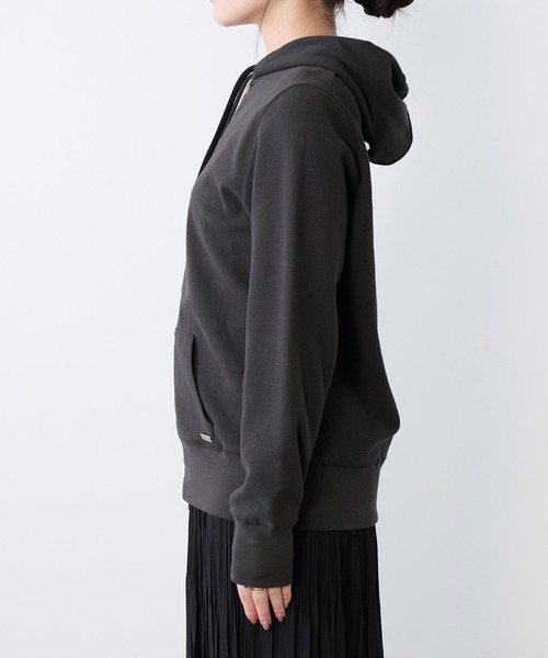MICA&DEAL（マイカ＆ディール）の「サーフパーカー〈2サイズ展開〉（パーカー・レディース・チャコールグレー/ホワイト/オートミール・36/38）」の13枚目の写真