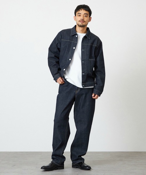 EDWIN(エドウィン)の「EDWIN エドウィン 503 デニムジャケット Gジャン セットアップ対応(デニムジャケット・メンズ・インディゴブルー/ブラック系その他・SMALL/MEDIUM/LARGE/X-LARGE)」の12枚目の写真