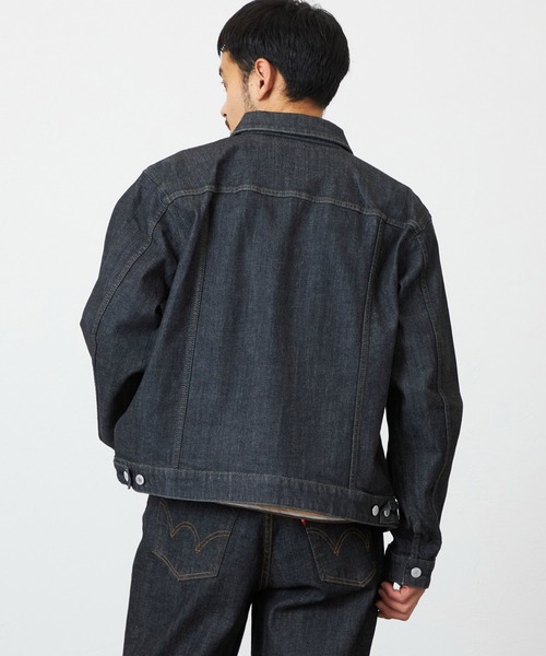 EDWIN(エドウィン)の「EDWIN エドウィン 503 デニムジャケット Gジャン セットアップ対応(デニムジャケット・メンズ・インディゴブルー/ブラック系その他・SMALL/MEDIUM/LARGE/X-LARGE)」の17枚目の写真
