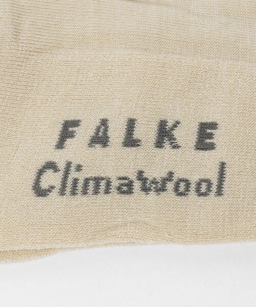 Steven Alan（スティーブンアラン）の「＜FALKE＞CLIMA WOOL SOCKS/ソックス（ソックス/靴下・レディース・ナチュラル/ダークグレー・37/38）」の8枚目の写真