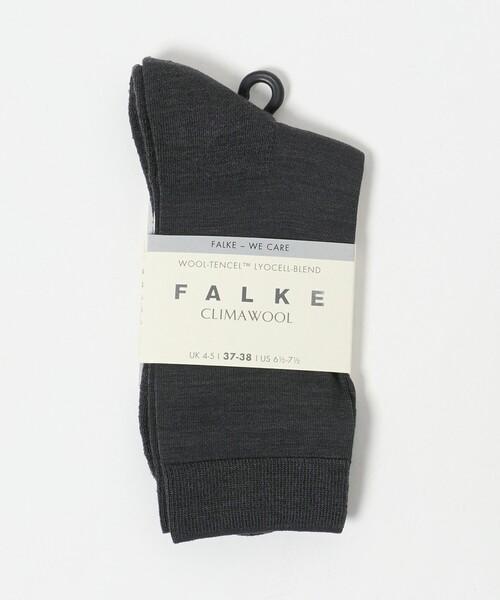 Steven Alan（スティーブンアラン）の「＜FALKE＞CLIMA WOOL SOCKS/ソックス（ソックス/靴下・レディース・ナチュラル/ダークグレー・37/38）」の9枚目の写真