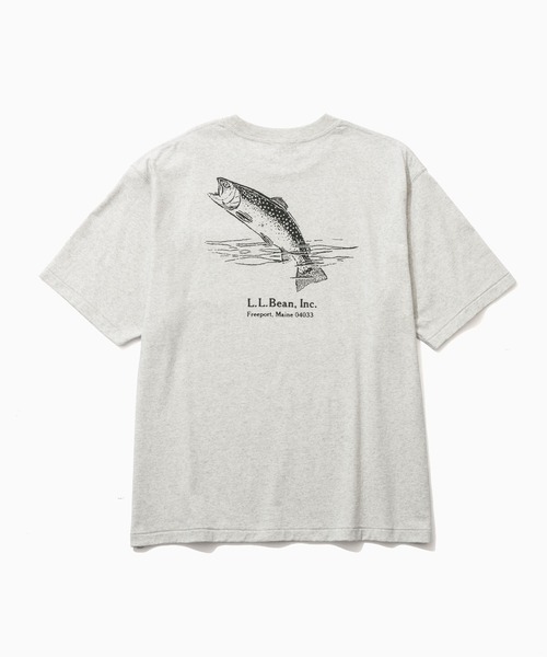 L.L.Bean(エルエルビーン)の「【JAPAN EDITION】モリル・ショートスリーブ・アニマル・グラフィック・ティ(Tシャツ/カットソー・メンズ・グレー系/ホワイト系/グレー系1/ホワイト系1・LARGE/MEDIUM/SMALL)」の21枚目の写真