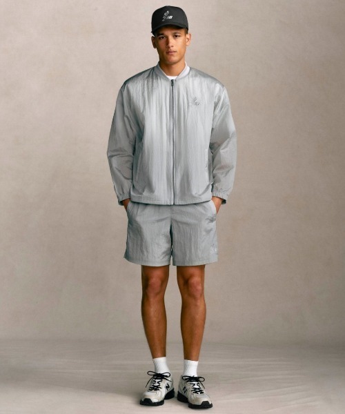 NEW BALANCE(ニューバランス)の「New Balance 大谷翔平 Signature Crinkle Nylon Jacket(ニューバランス 大谷翔平シグネチャークリンクルナイロンジャケット)(ナイロンジャケット・メンズ・グレー系/ブラック系・MEDIUM/LARGE/X-LARGE)」の16枚目の写真