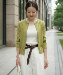 STYLE DELI（スタイルデリ）の「BASICクルーネックカーディガン（カーディガン/ボレロ）」