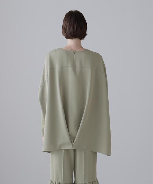ADORE(アドーア)の「◆ドライカシドスブラウス(シャツ/ブラウス・レディース・ブラック/ミント・38)」の7枚目の写真
