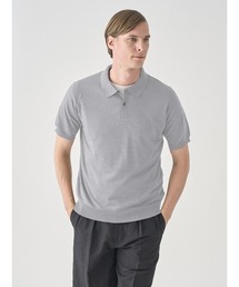 JOHN SMEDLEY | [Anglo Indian Gauze] 半袖ニットポロシャツ(ポロシャツ)