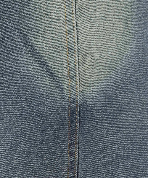 3.3 Field Trip （3.3フィールドトリップ）の「3.3 Field Trip／デニムオフショル半袖ブラウス（シャツ/ブラウス・レディース・ブラック/ブルー・FREE）」の17枚目の写真