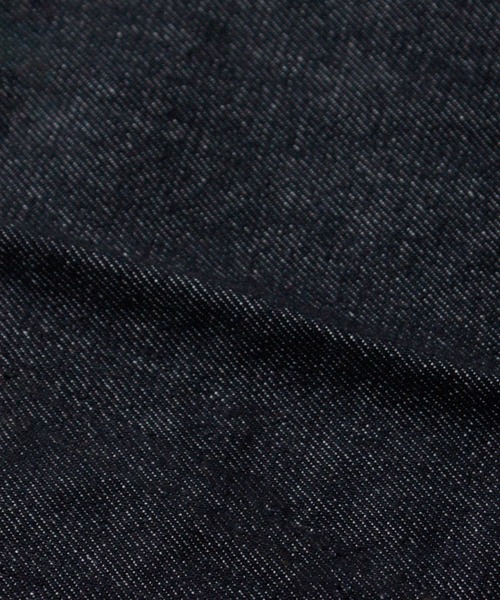 NYLAUS（ナイラス）の「【NYS】2026新作 リバースデザイン カーブパンツ バレルレッグパンツ リジッドデニム（デニムパンツ・メンズ・ブラック/インディゴブルー・L/M）」の7枚目の写真