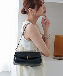 DISCOAT | ひねり金具フラップショルダーバッグ(ショルダーバッグ)