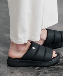 U.S. POLO ASSN.（ユーエスポロアッスン）の「U.S. POLO ASSN. ユーエスポロアッスン ワンポイントロゴ厚底スライドサンダル（サンダル）」