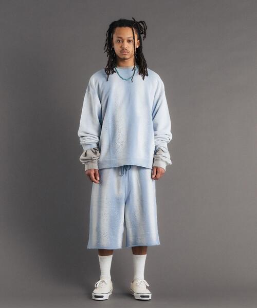 FR(13)NDS（フレンズ）の「FR(13)NDS/フレンズ/STONE SWEAT SHORTS（スウェットパンツ・メンズ・ブルー/グレー・L/M）」の19枚目の写真